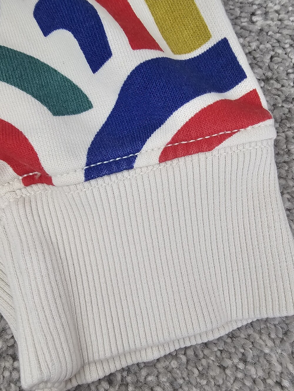 Hanna Andersson Joggers with Multicolor Rainbow - Picture 4 of 11
